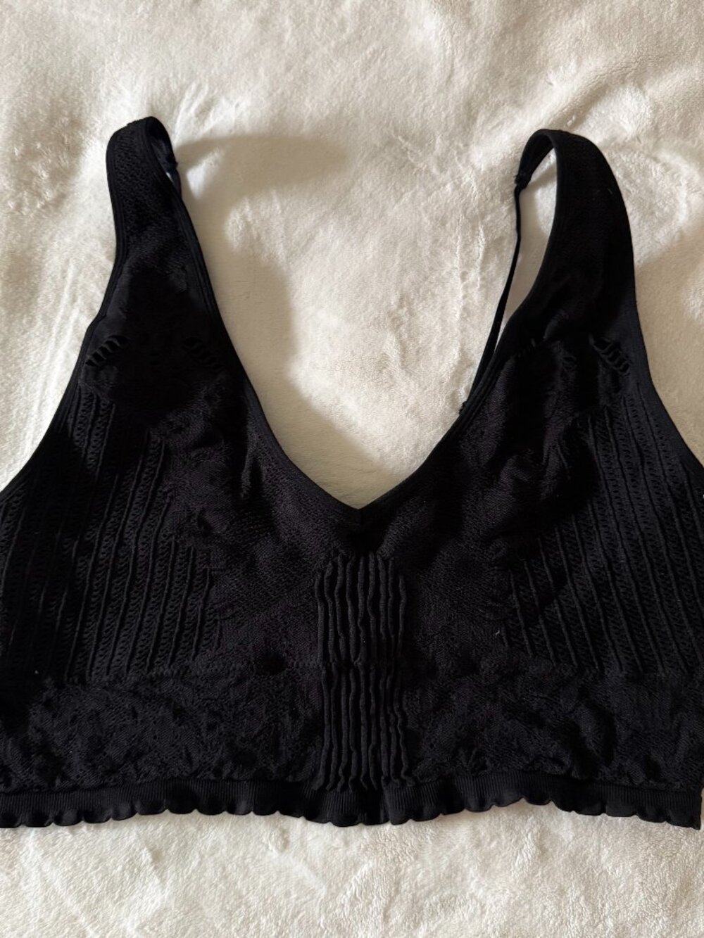 NWT No Boundaries Black Lace Bralette